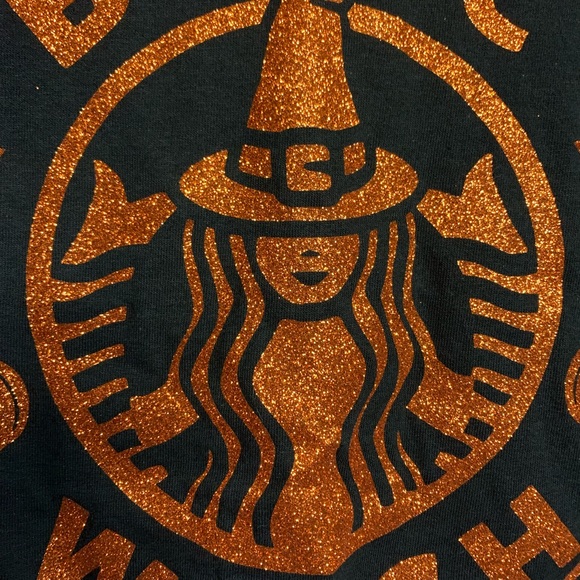 Basic Witch T-shirt Custom Glitter NWT mult sizes - Picture 6 of 12